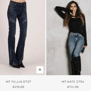 Jeans - MET jeans med pärlor💙  Nya MET jeans ligger runt 2000 💙 vintage 💙