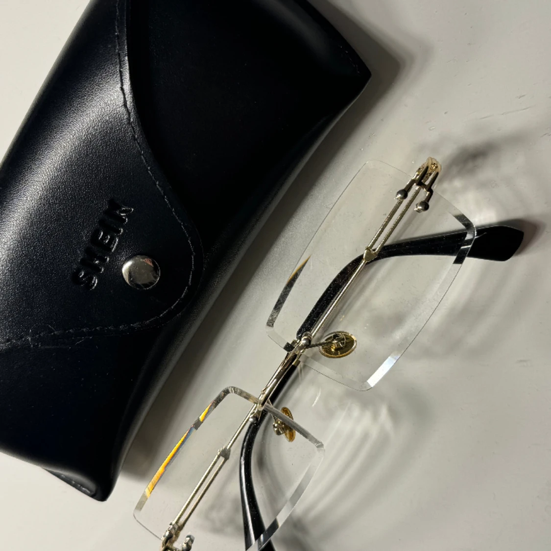 Glasögon Vintage Genomskinliga  - 90