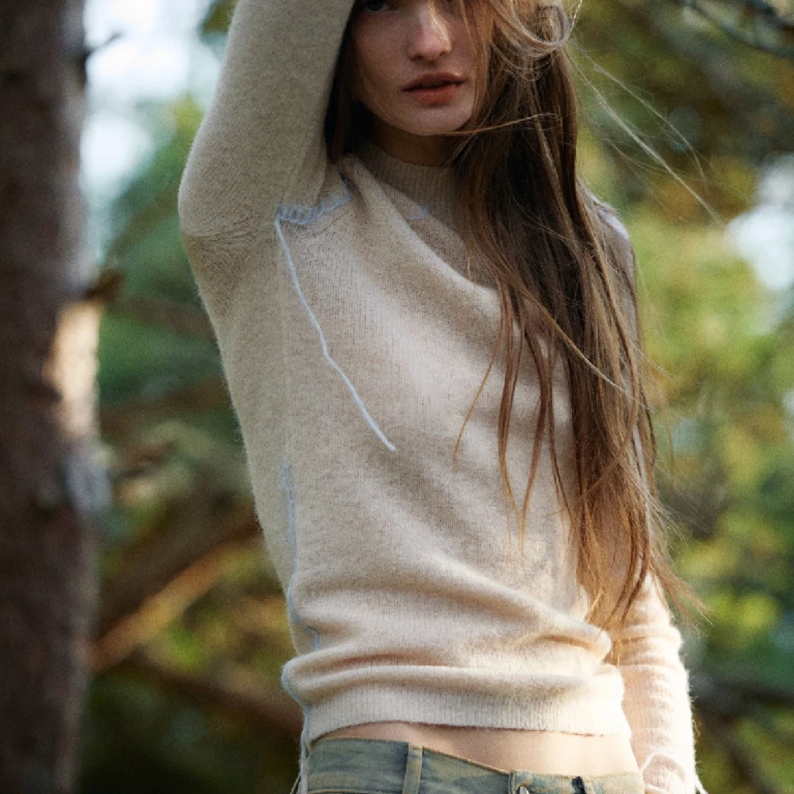 Såå snygg stickad tröja - 90