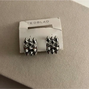 Edblad nit örhängen  - Silvriga nit örhängen från Edblad som är använda Max 2-3 ggr, rengjorts med askpartikel noggrant och ordentligt! NYPRIS: 449kr 