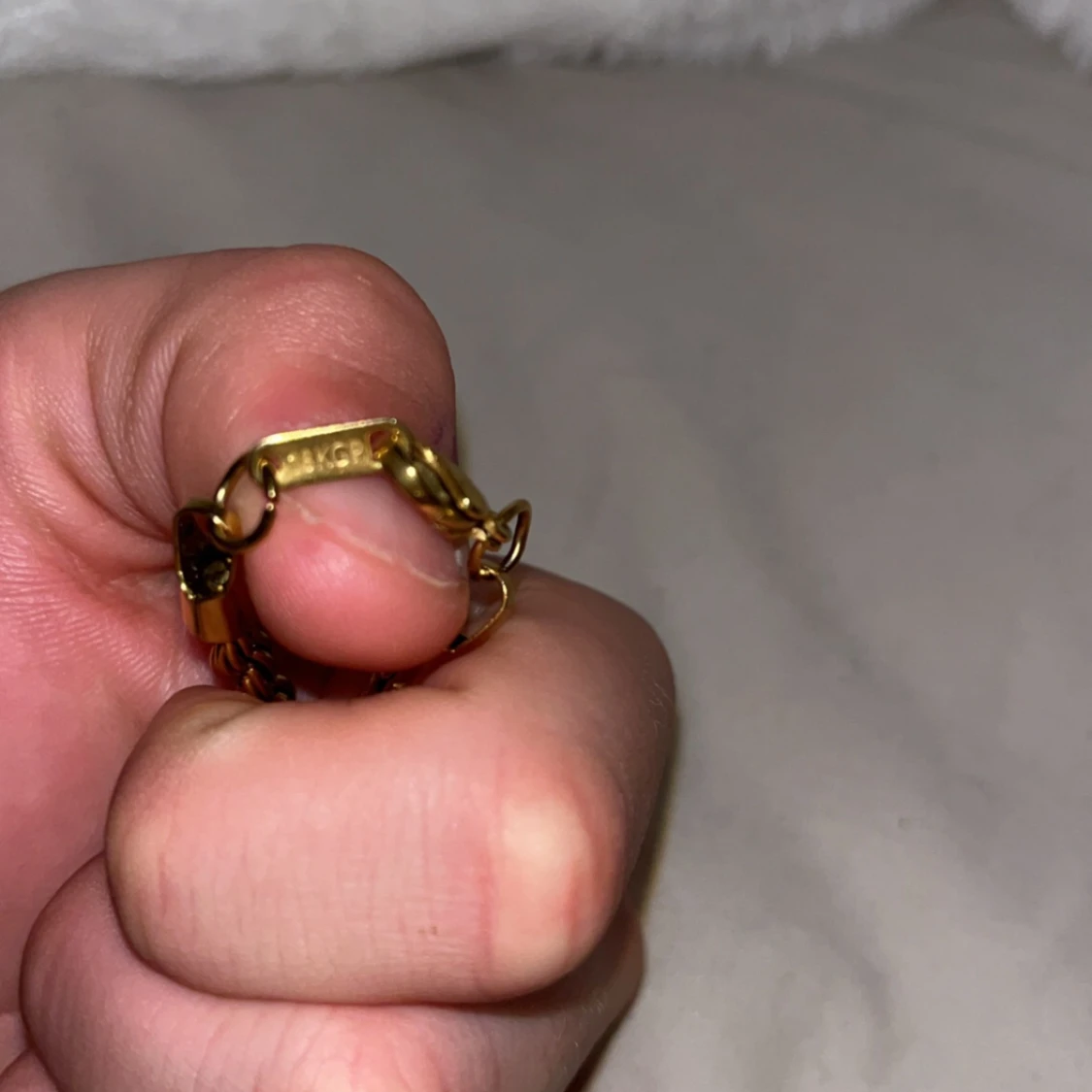 Äkta 18 karat GULDPLATERAD!! - 90