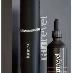 Tanrevel pro - Säljer tanrevel PRO starterkit. Ger jättefint resultat och är lätt att applicera. Endast testad en gång och det är knappt taget ur flaskan. Säljer då det helt enkelt inte passar mig. 