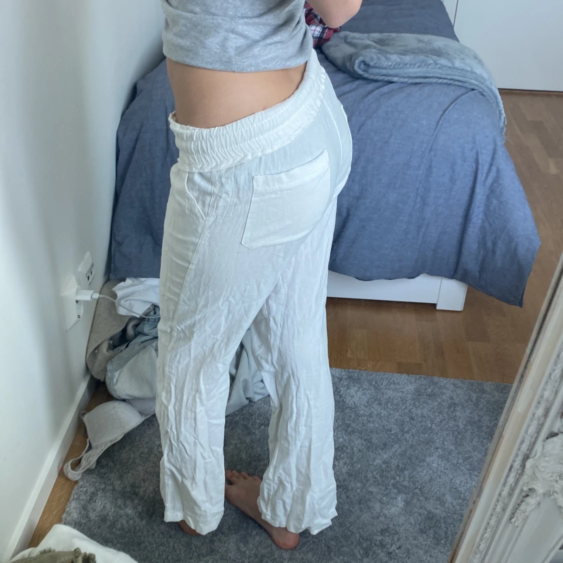 Linne byxor🥰 - 90