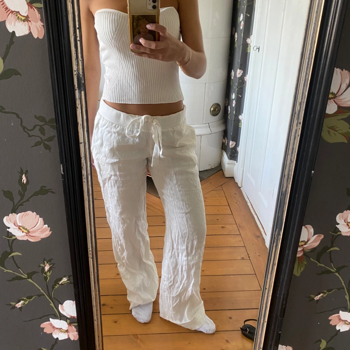 Alohba linnebyxor - 90