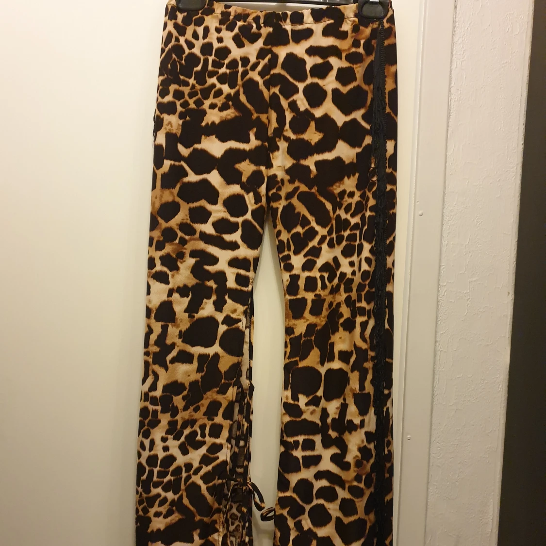 Leopard mönstrad sommarbyxor