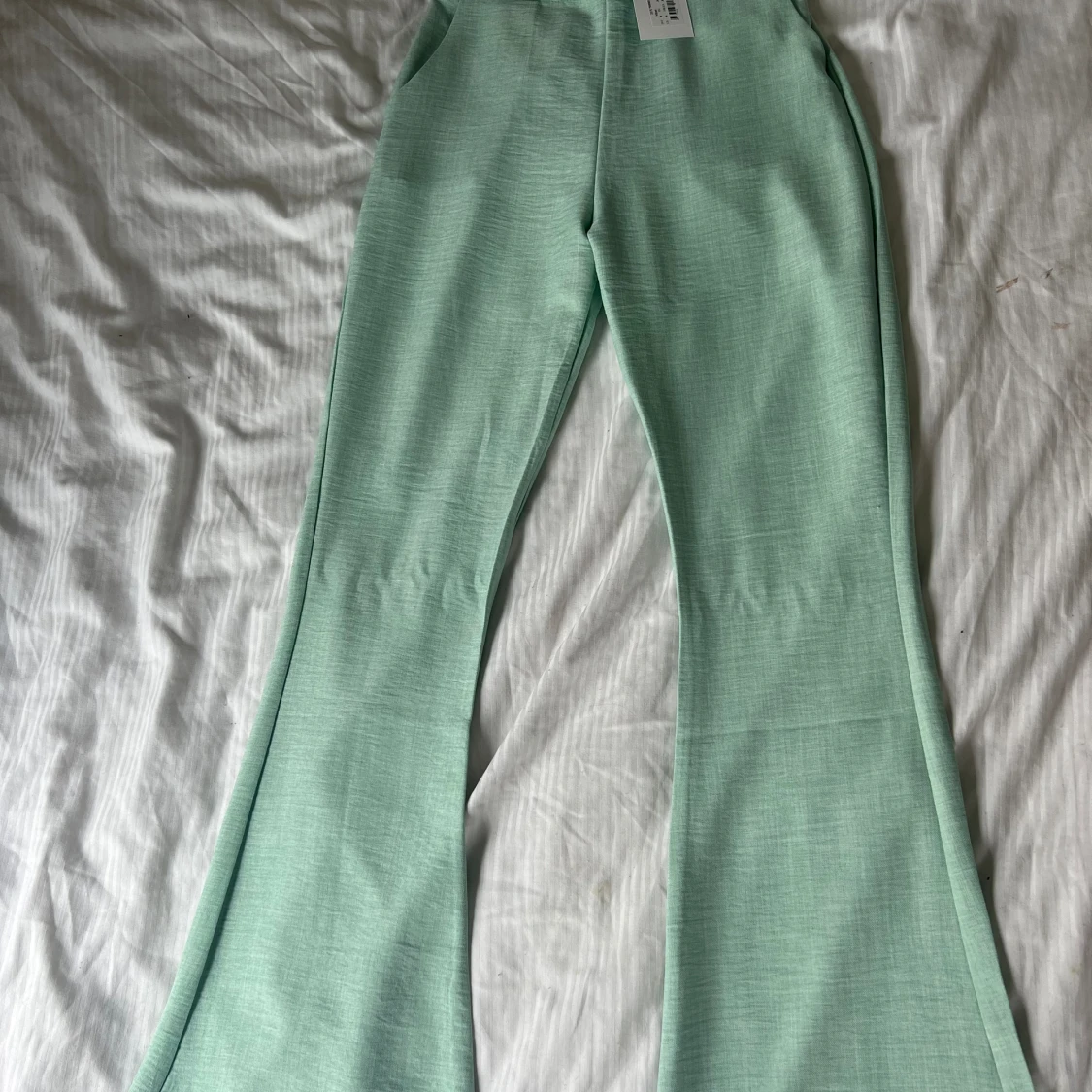 Linnebyxor mintgrön  - 92