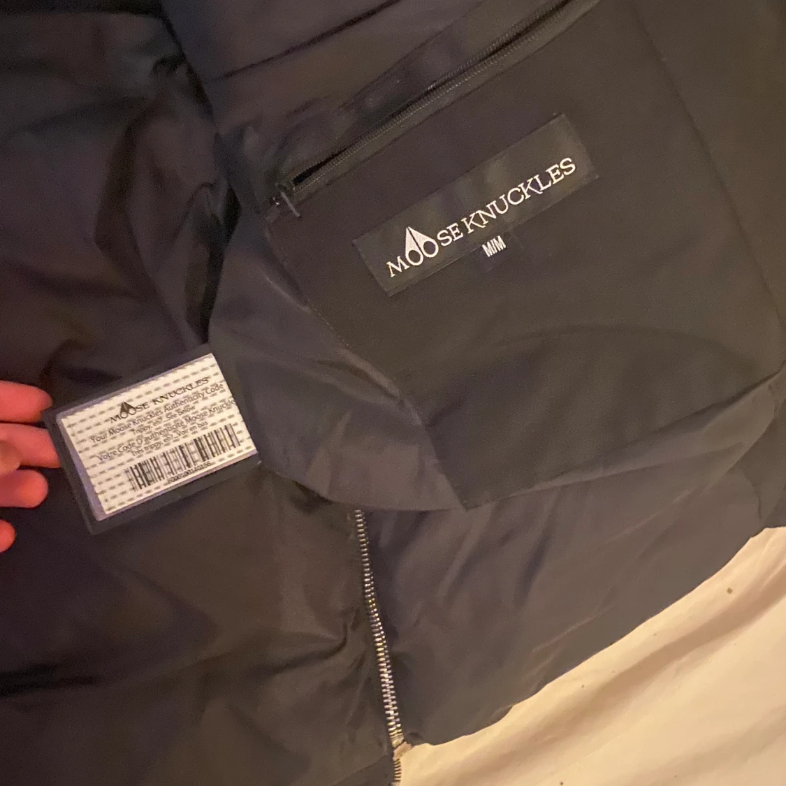 Mooseknuckel jacka med kvitto - 92