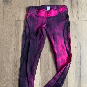 Rosa tights träning träningstights xs pink - Fina tights låga i midjan 