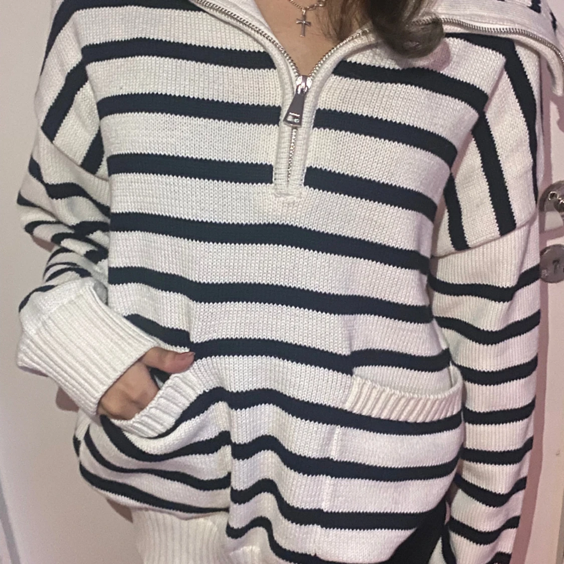 Stickad Tröja🌸 - 90