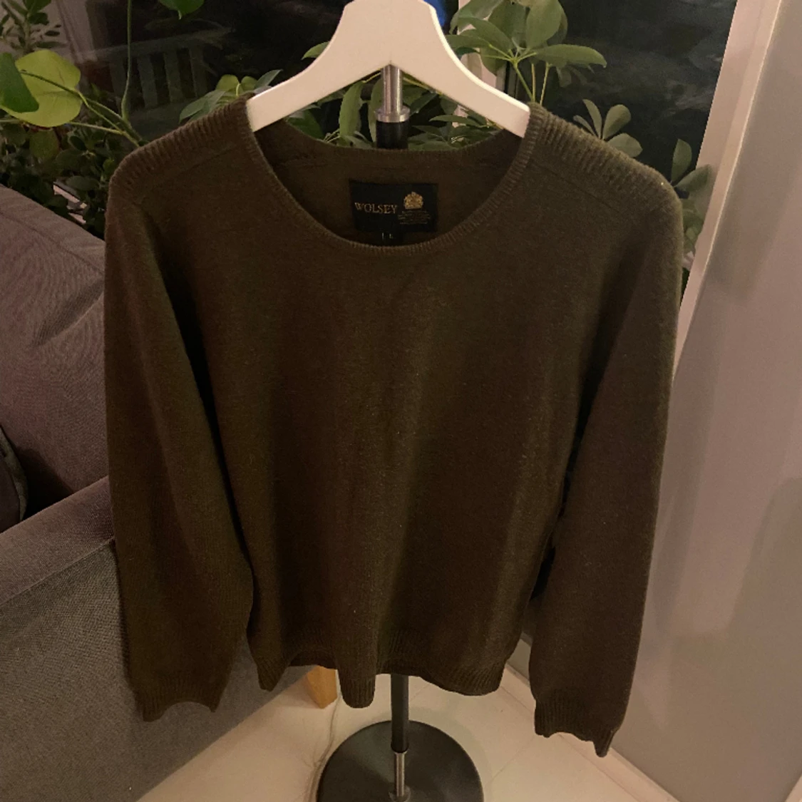 Stickad tröja Wolsey
