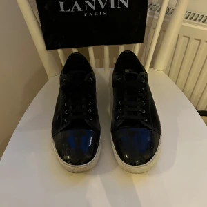 Lanvin skor - Hej! Säljer nu mina sjukt snygga lanvin skor som är en sällsynt modell där mockan ändrar sig beroende på ljuset. Storlek UK 10 / 44-45, säljs för 1999 Dustbag tillkommer vid köp skick 5/10 mockan/toen är sönder samt skadad