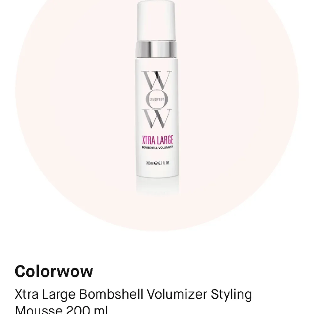 Colorwow volumizer 250kr , ordinary hår serum (hjälper mot håravfall) 200kr. Båda för 400kr.  Oöppnade  . Övrigt.