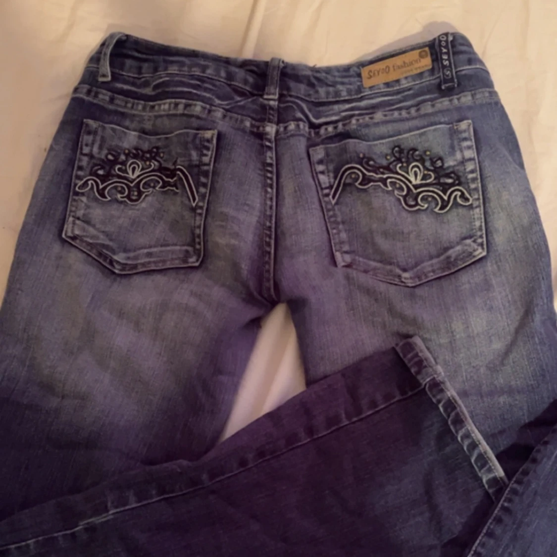 Lågmidjade jeans
