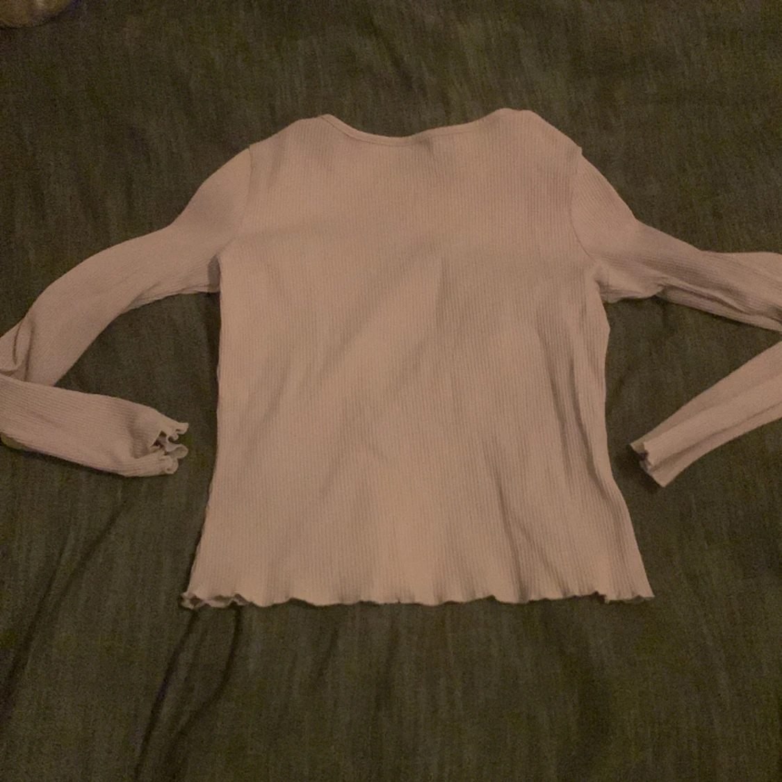 Jättefin lila långarmad tröja  - 90