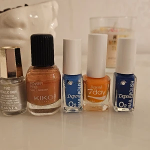Nagellack  - Nagellack från olika märken. Depend, kiko, Mavala. 