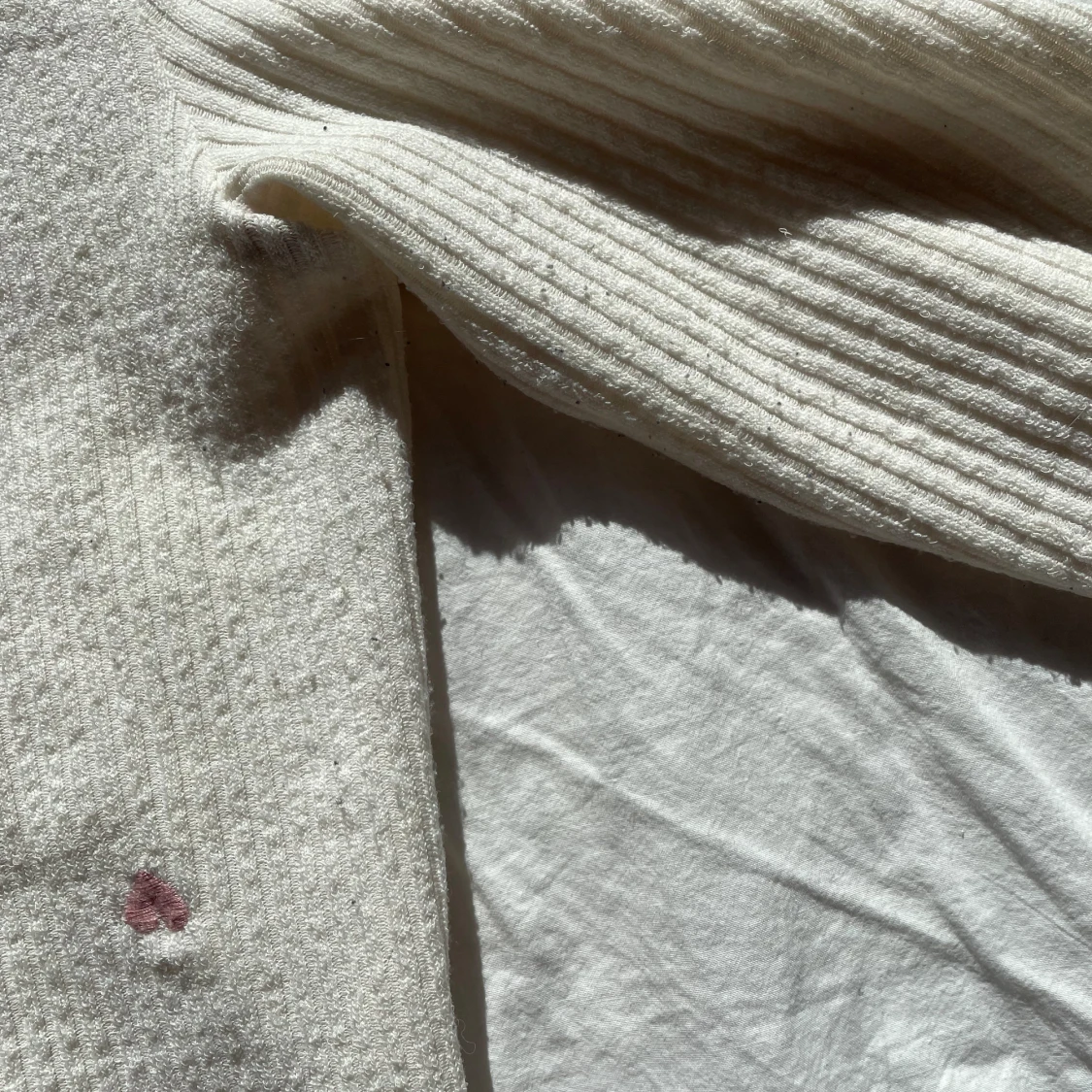 Vit långärmad  - 91