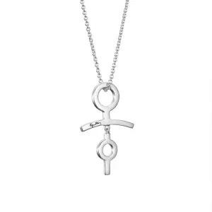 Little feminine pendant i silver. Helt nytt, så vackert. Priser på hemsidan: 1500kr