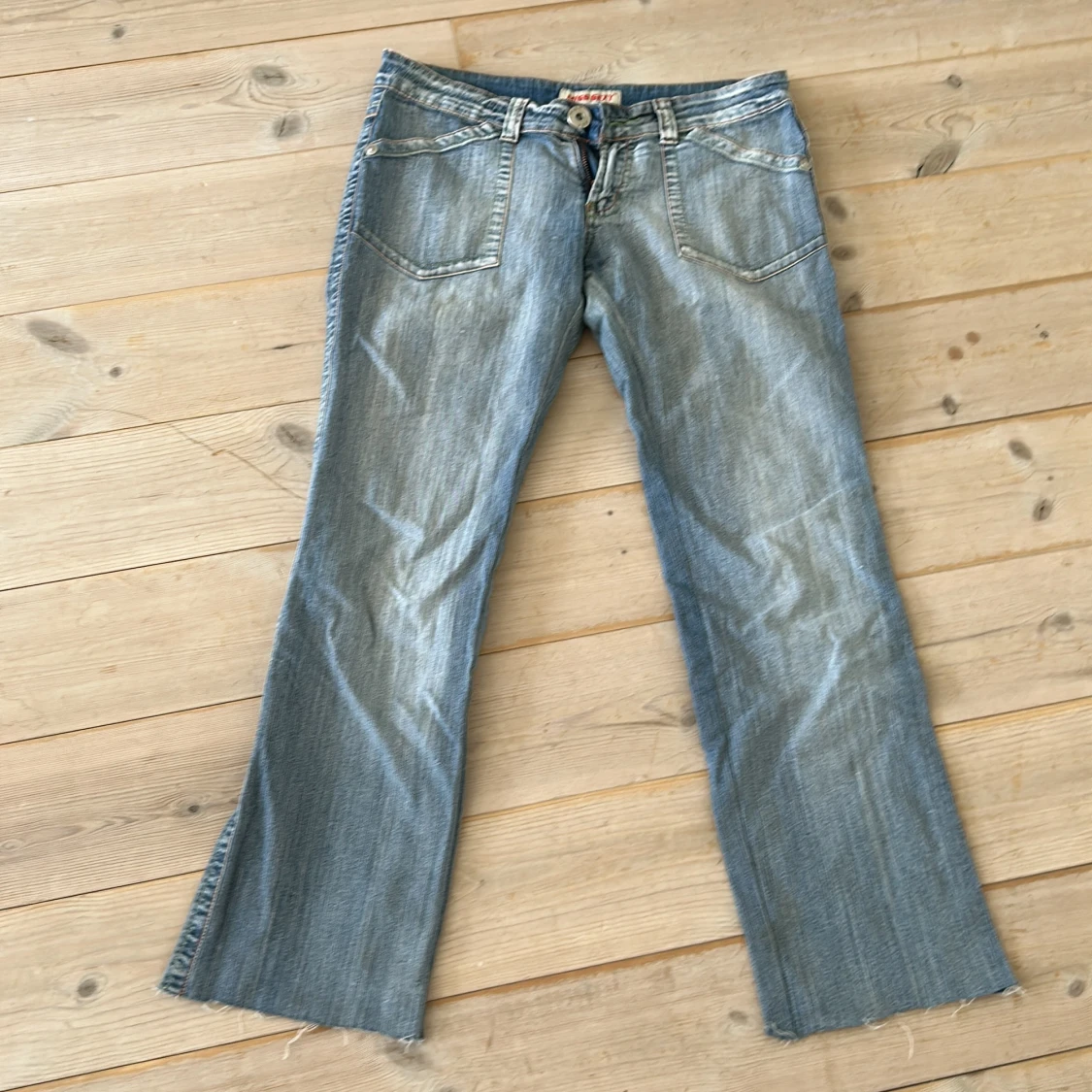 Lågmidjade jeans