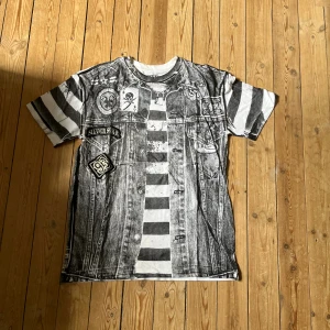 Silver star t-shirt - Fet tisha med tryck på fram o baksida