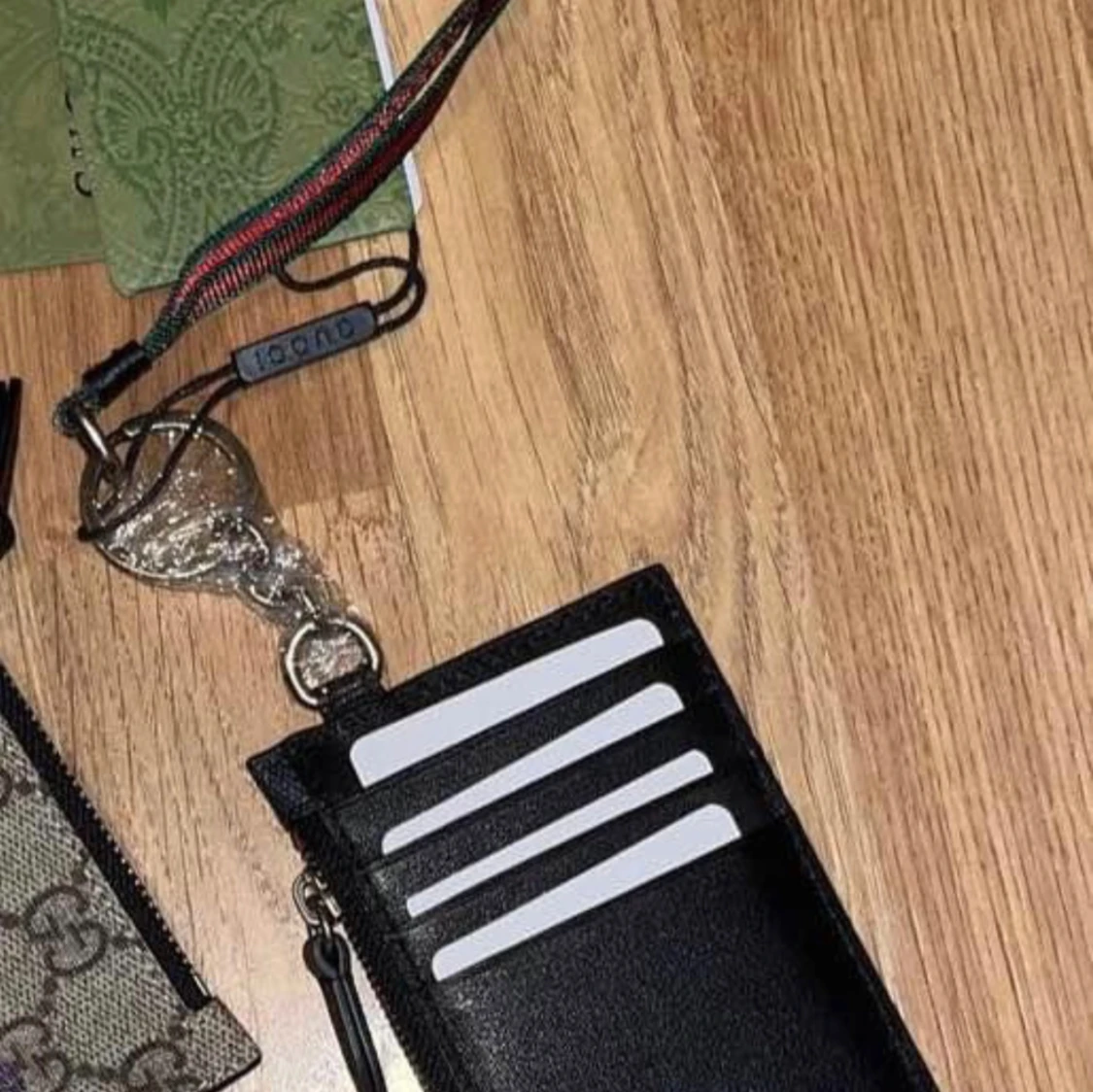 Gucci Kingsnake plånbokshållare  - 90