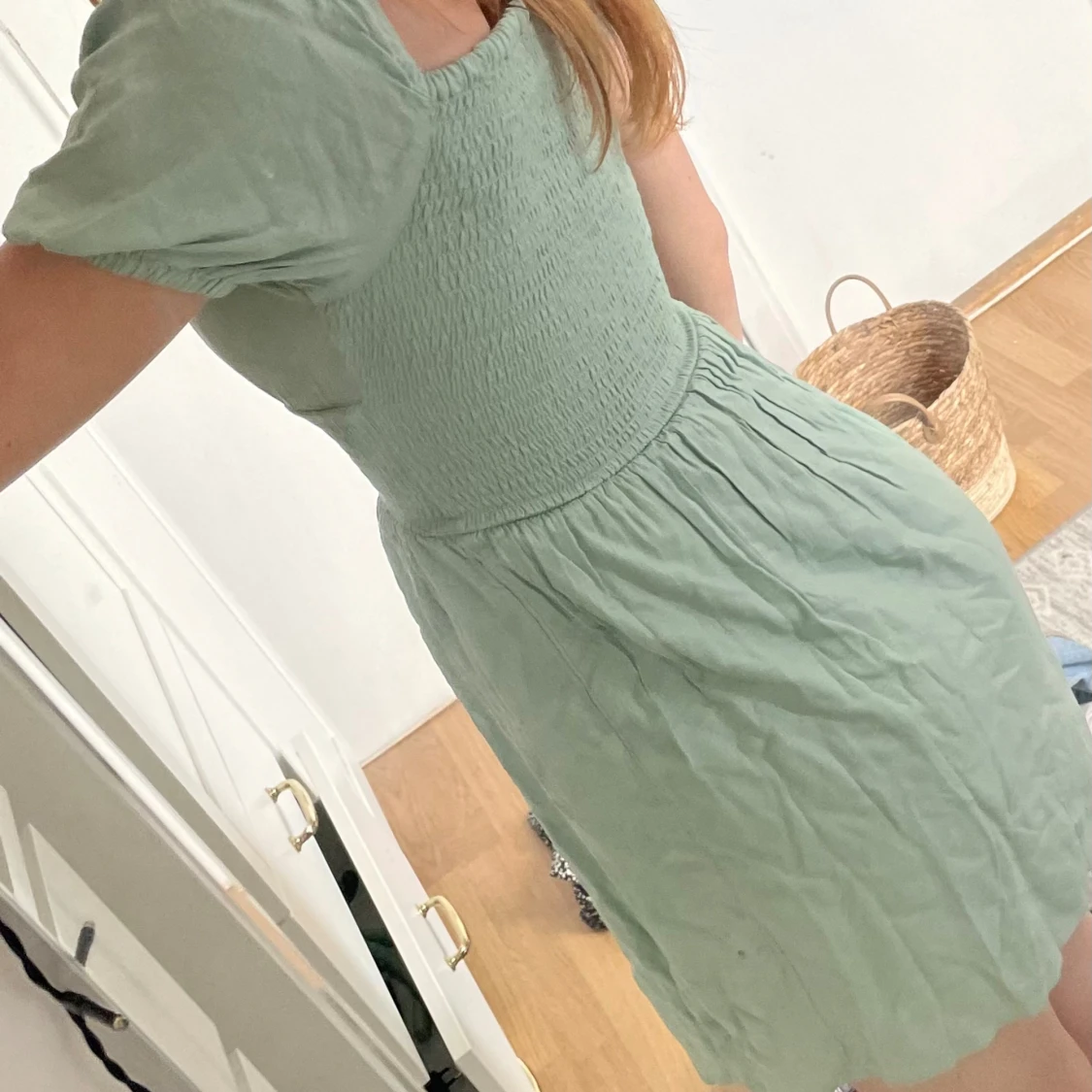Grön sommarklänning - 90