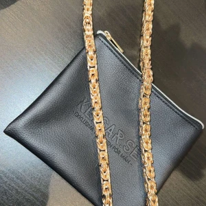 Kejsar guld halsband - Kejsar kedja 18 k guld 65 cm lång 8mm på bredden 