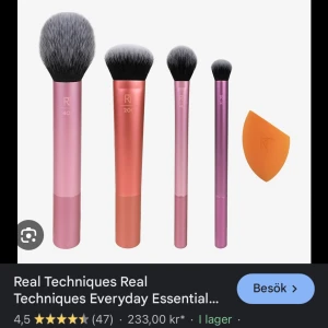 Real techniques borstar - Helt oanvända borstar, beauty blendern är använd och säljs ej. Alla borstar för 130kr
