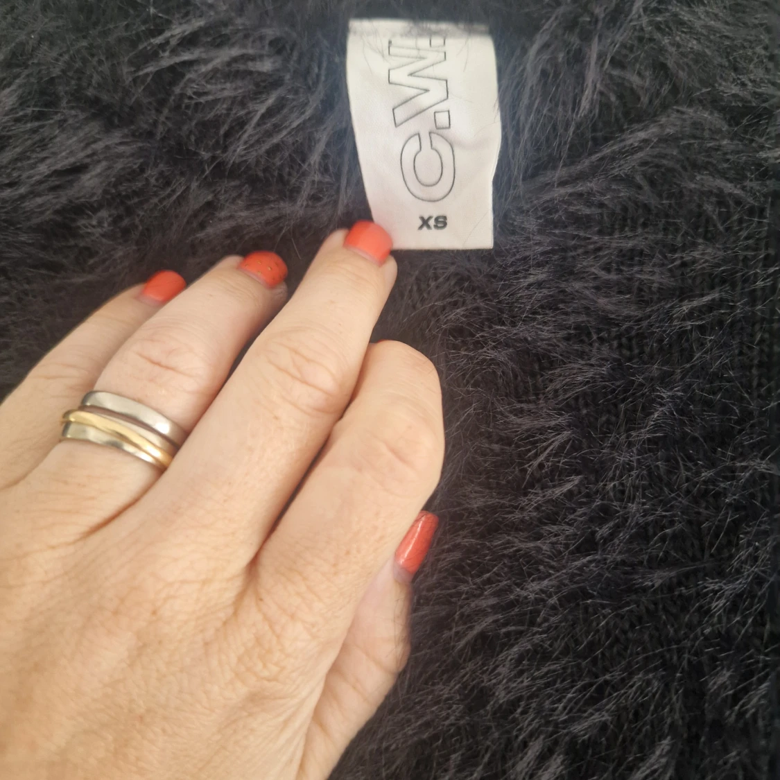 Kortärmad "lurvig" tröja från åhlens - 90