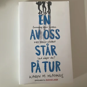 Bok - Andra boken i en bokserie Första boken säljer jag också, one of us is lying  I nyskick  Kontakta mig vid frågor🫶