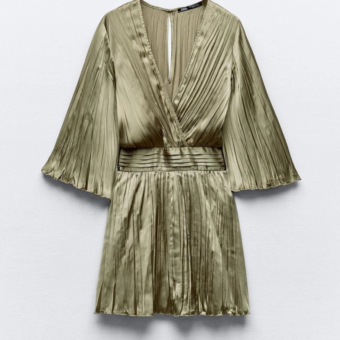 Olivgrön klänning - 90