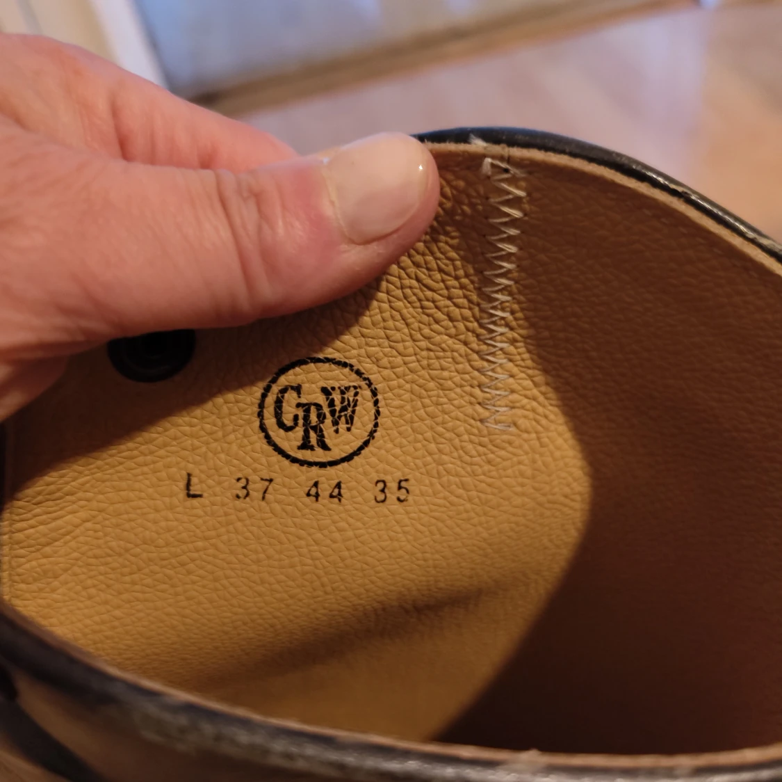 Ridstövel i skinn stl 37 - 91