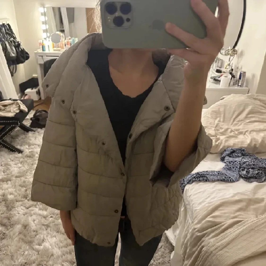 Trekvartsärmad jacka