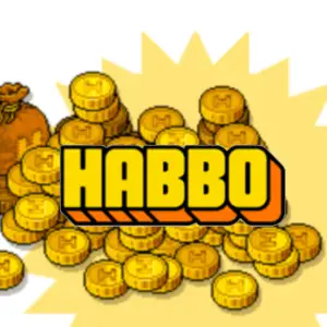Spelar du Habbo och är sugen på mynt till ett billigare pris? Då har du kommit rätt.  Jag har tyvär inte lika mycket tid att spela längre! Därför säljer jag de mynt/möbler jag har till ett billigare pris!(Ingen idé att spara)   Vid fler frågor skriv!