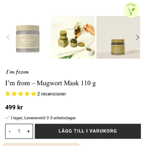 Mask gråbo 110g ( helt nytt) - Oöppnad 110g 