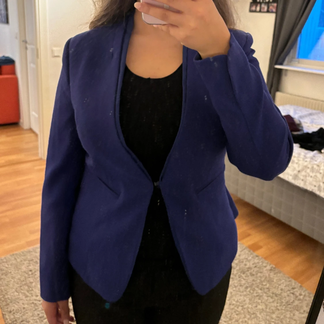 Blå Blazer - 90