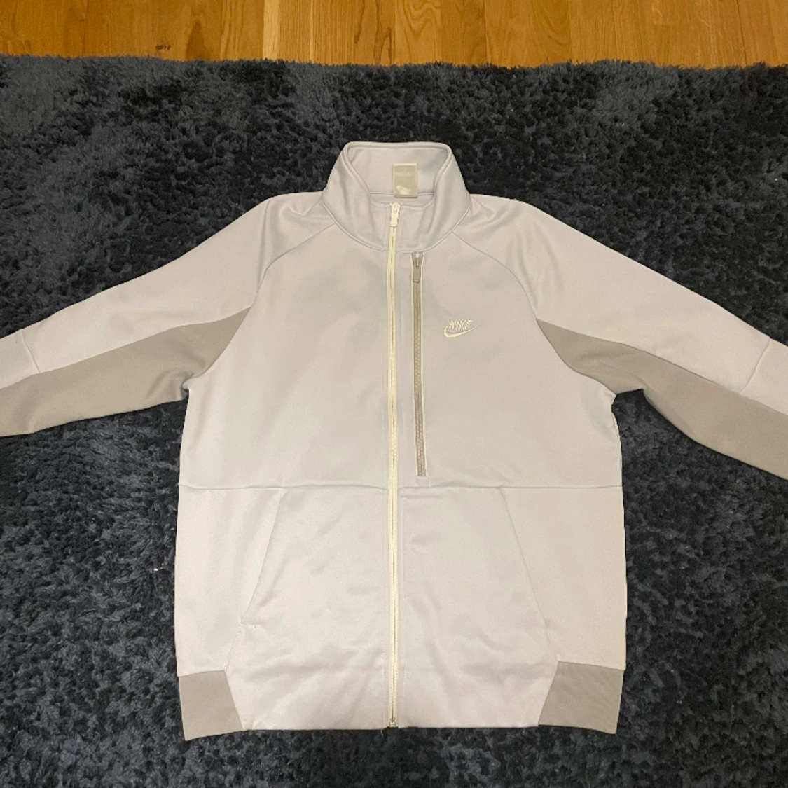 Nike crewneck zip hoddie