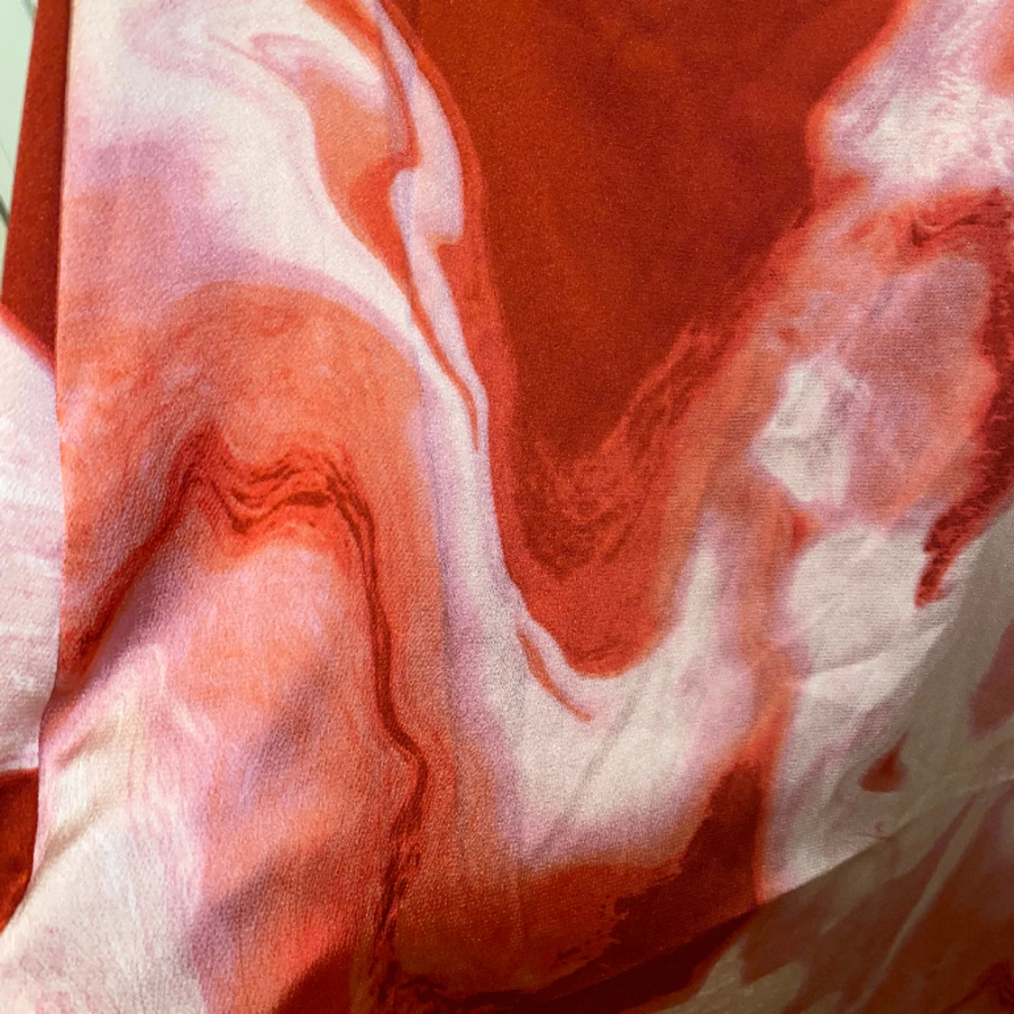 Mönstrad långklänning - 91