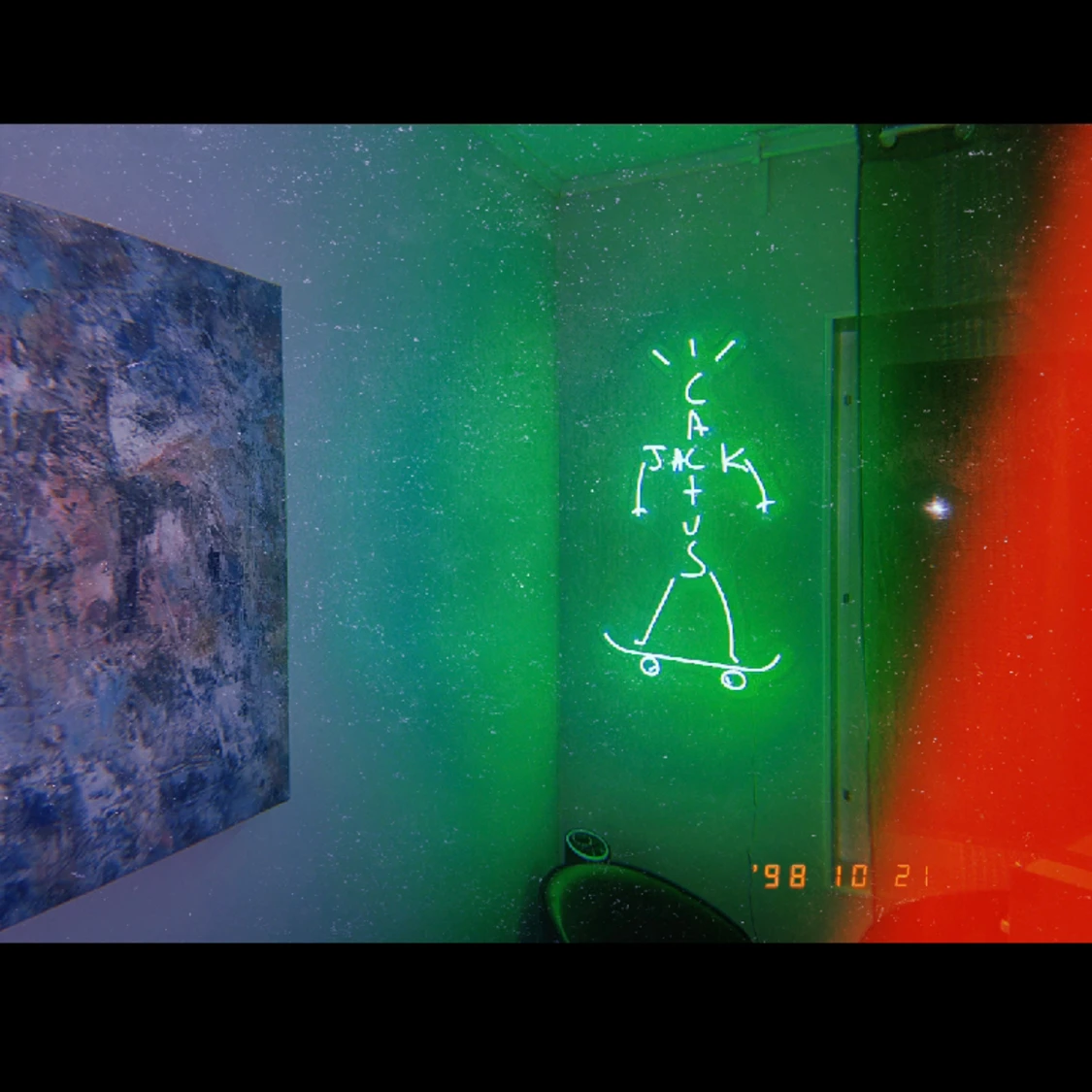 Travis Scott Cactus Jack Neonskylt - - 90