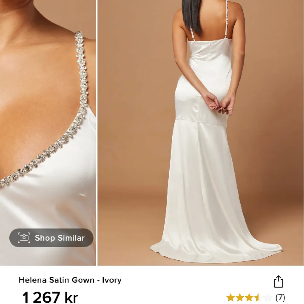 Säljer min Fashion Nova dress som kostar 1267kr. Den är helt ny med lappar på. Säljer för 900kr men kan tänka mig gå ned vid snabb affär. Storlek S.. Klänningar.