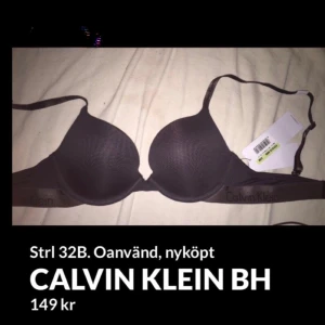 Ck BH - helt oanvänd - En klassisk simpel bH från Calvin Klein! Storlek 32B 🖤Inköpt på Zalando