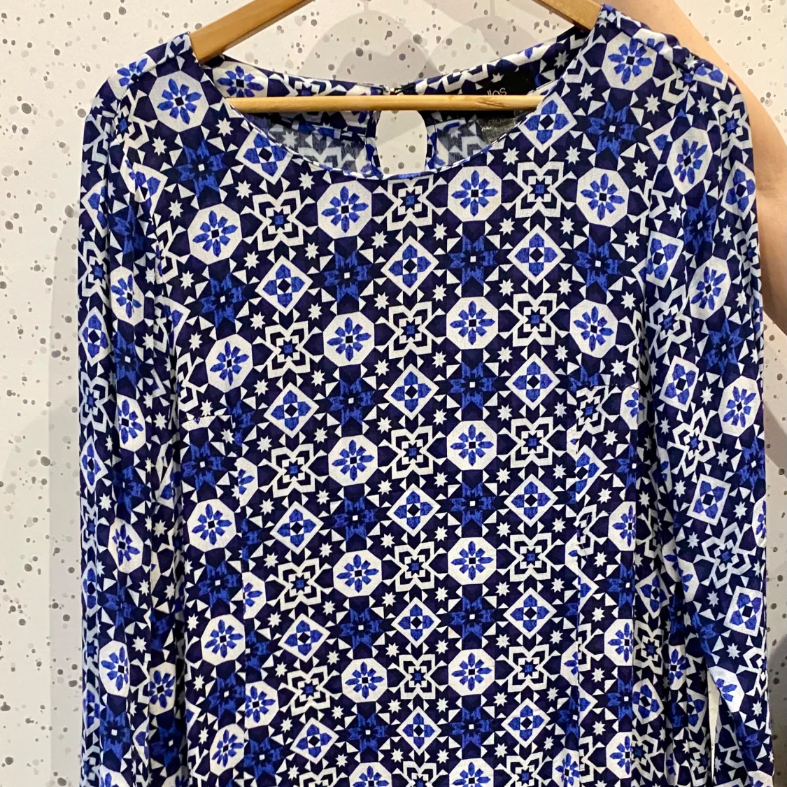 Blå klänning  - 90