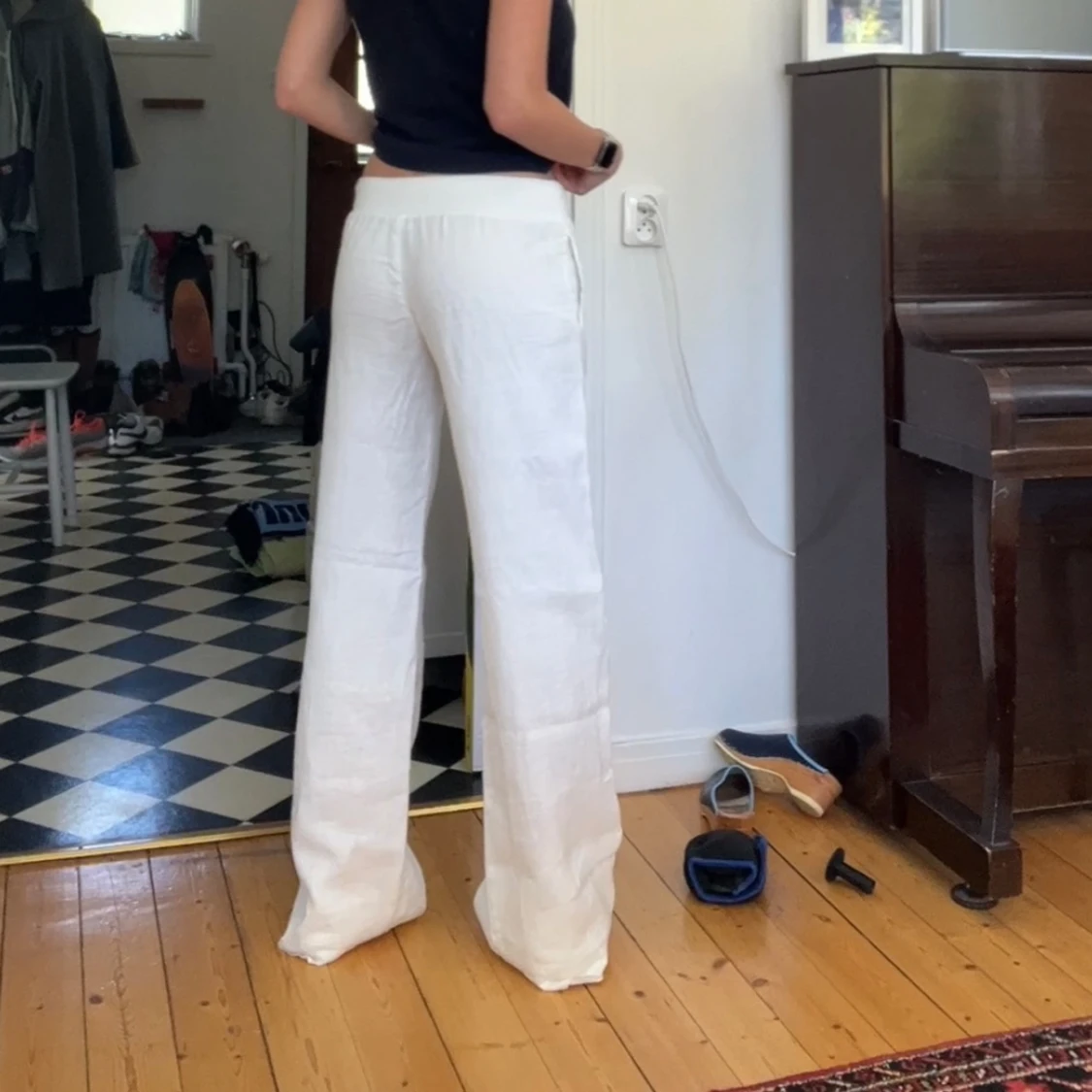 Alobha Linnebyxor - 90