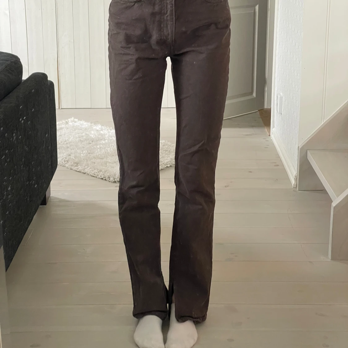 Jeans botcut split bruna - 92