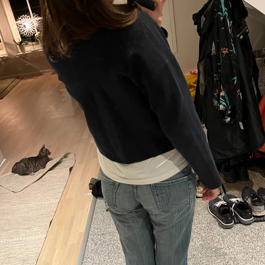 Trekvartsärmad kofta - 91