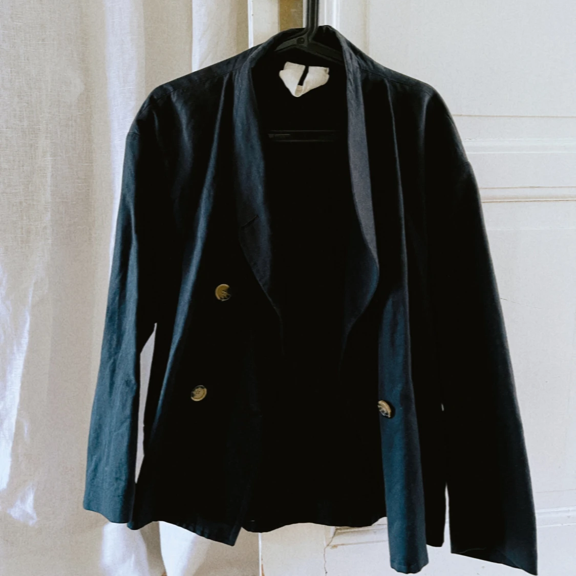 Arket svart jacka trench  - 93