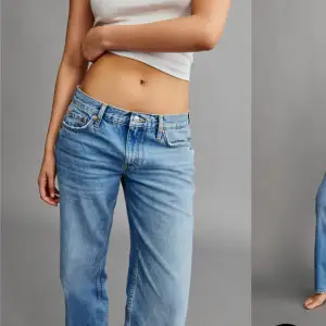 jätte fin lowaist straightleg jeans från Gina tricot, fint skick. säljer pga används int längre🩷