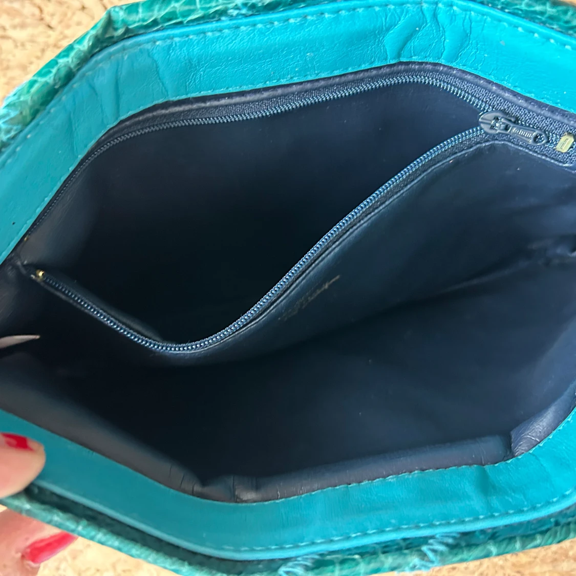 Vintage clutch snake  - 91