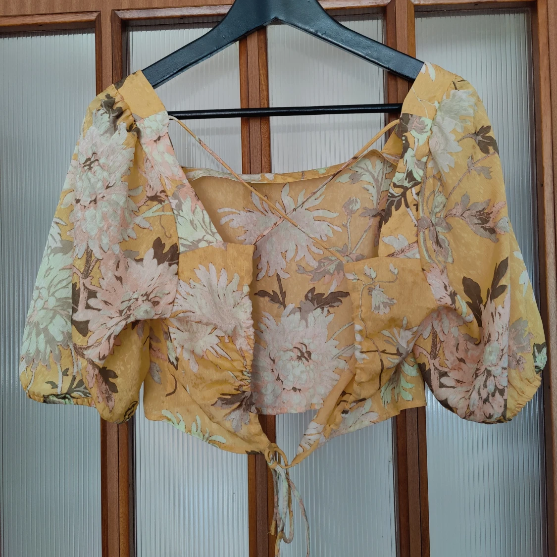 Mönstrad crop top - 91