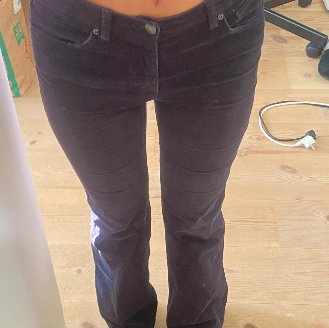 Lågmidjade byxor  - 90