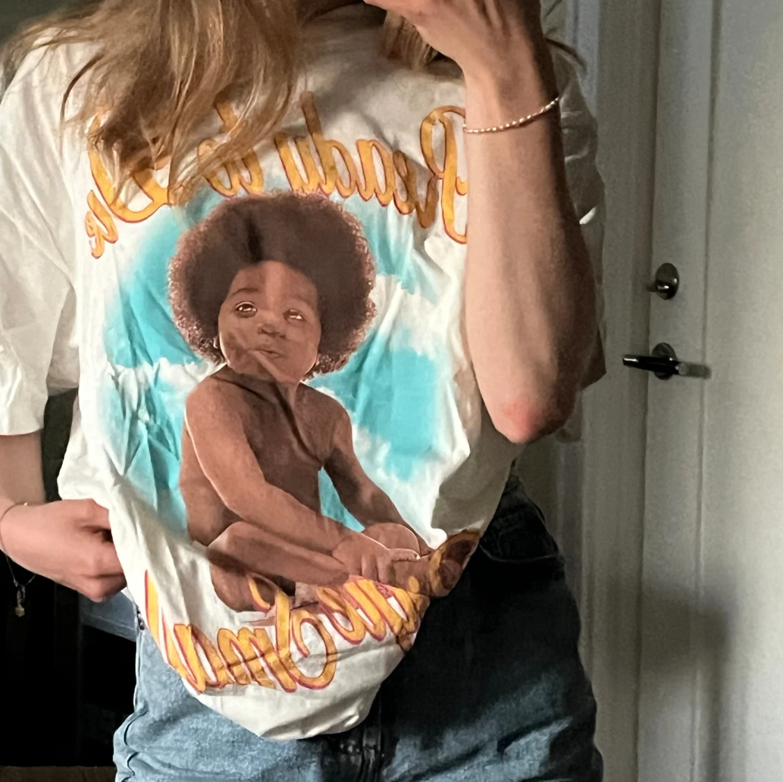 T-shirt med tryck - 91